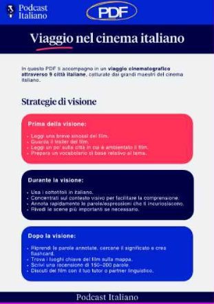 Viaggio nel cinema italiano